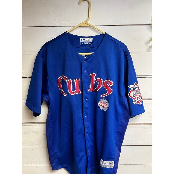 MLB Chicago Cubs Carlo Zambrano (38) "True Fan Series" Jersey, Size Large - Picture 1 of 7